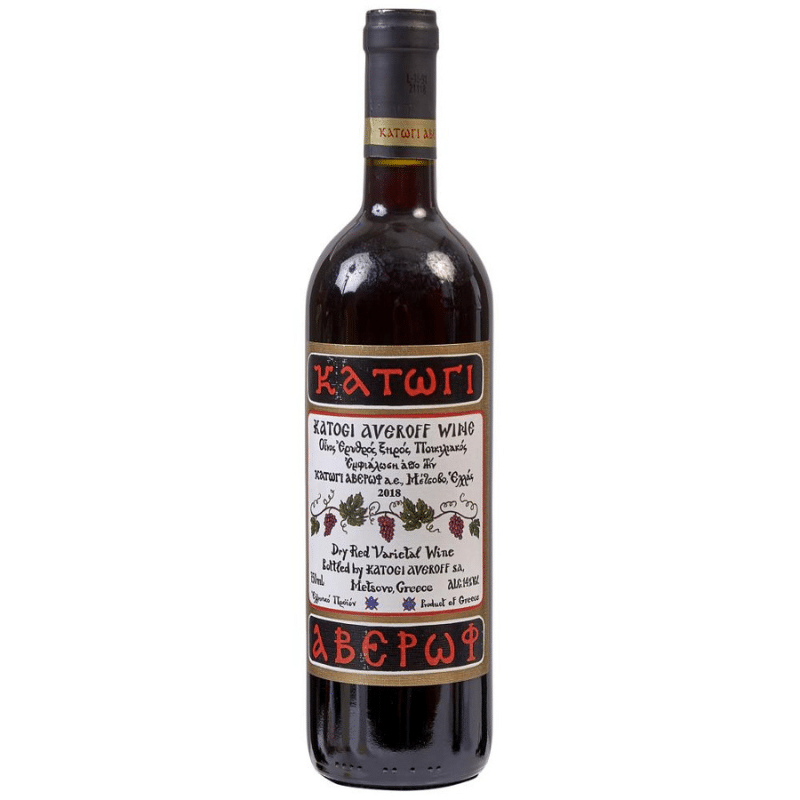 Averof Katogi Trockener Rotwein (750ml) 2020 von Averof Katogi bei Araxxon  - Hochwertiges griechisches Produkt.   Averof Katogi Trockener Rotwein (750ml) 2020 από Averof Katogi στο Araxxon  - Αυθεντικό ελληνικό προϊόν.